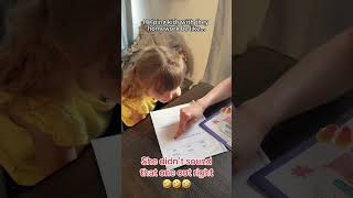 When you help your child with homework #funnyvideo #kid #fyp #homework #dad