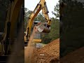 The smoothest excavator I've ever seen"#shorts #youtubeshorts #satisfying #excavator #construction