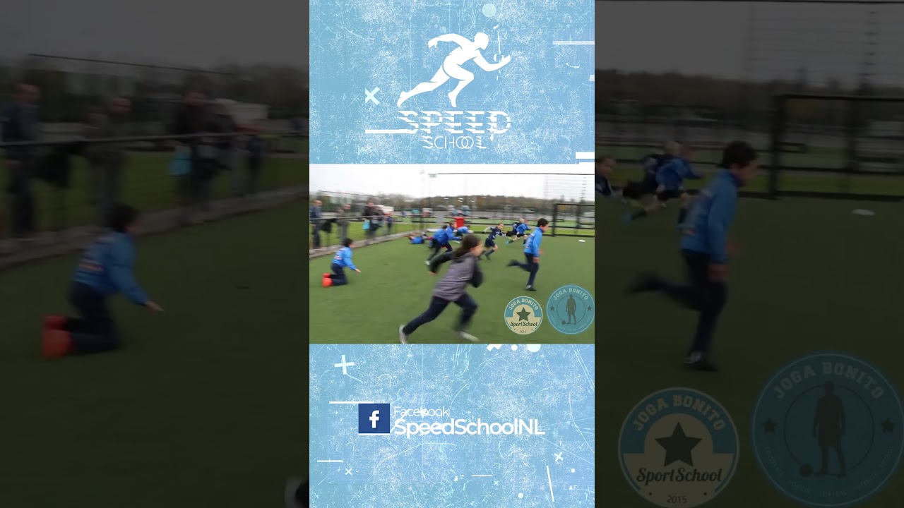 Explosieve voetballertjes tegen langzame - Voetbal Techniektraining in Eindhoven 