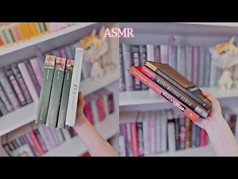 АСМР обзор книжных покупок, тихий шепот 🤍 ASMR whispering