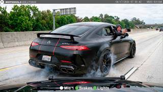Craziest Mercedes Police Chases - Caught on Dashcam