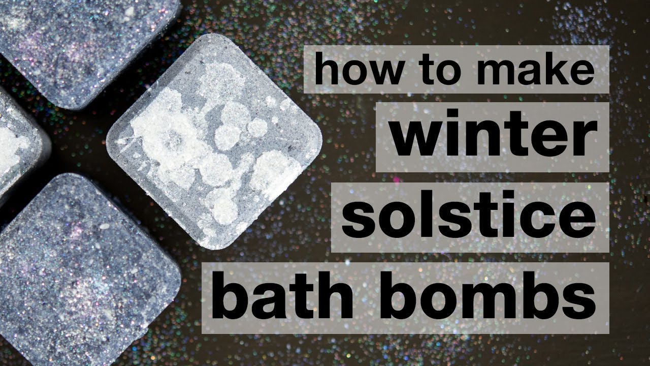 How to Make DIY Winter Solstice Bath Bombs