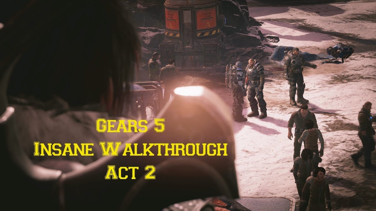 Gears 5 Act 2 All Chapters Insane Difficulty Xbox One X YouTube