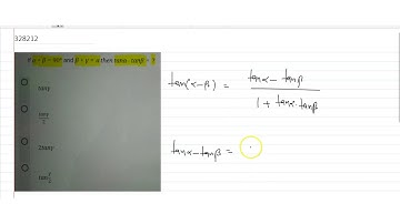 If `alpha + beta = 90^@` and `beta + gamma = alpha` then `tanalpha-tanbeta=?`