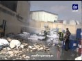 حريق ضخم في أحد ال**انع