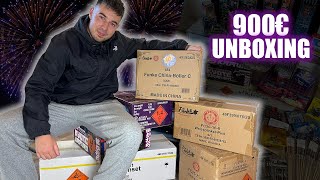 XXL 900€ SILVESTER FEUERWERK UNBOXING!💥