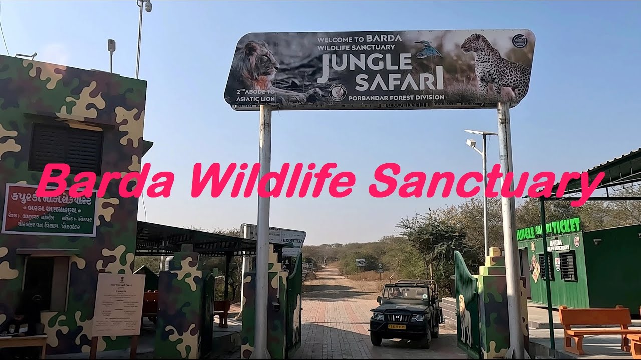 Barda Wildlife Sanctuary l 2nd Abode (Home) for Asiatic lions in Gujarat
