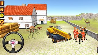 Bulldozer Crane Simulator-New 3D Game-New Car Game-Android Gameplay-Blast S Gamer-part=1 screenshot 3