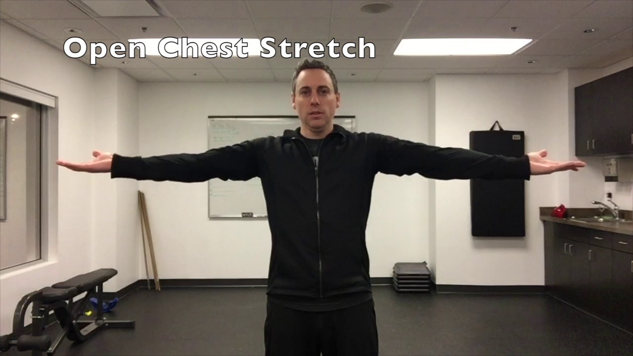 Open Chest Stretch - YouTube