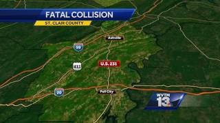 Deadly crash in St. Clair County