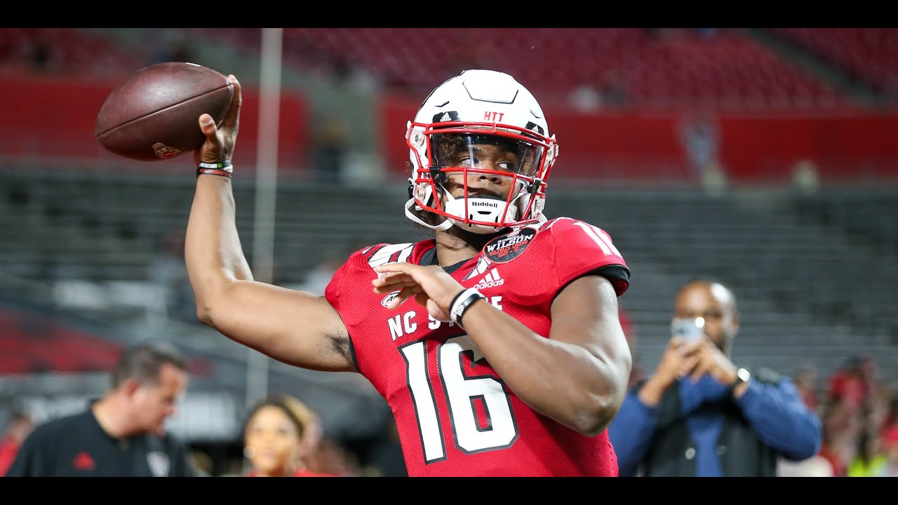 NC State QB MJ Morris postgame after Wake Forest win - YouTube