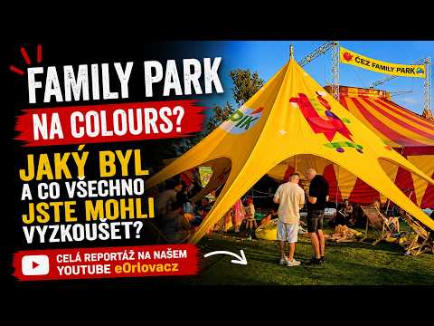 🎡👨‍👩‍👧 Colours of Ostrava nejsou jen o koncertech. Myslí také na ty nejmenší.
