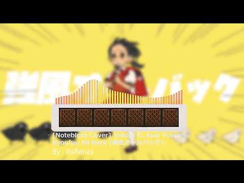 [Noteblock Cover] Yukopi ft. Kaai Yuki - Kyoufuu All Back (強風オールバック)