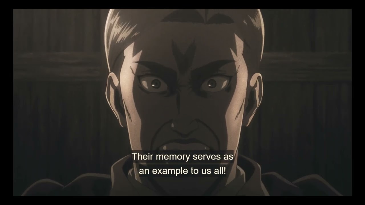 Attack On Titan - Erwin Smith's Final Speech (BradTheCook Soundtrack Refix) English Dub