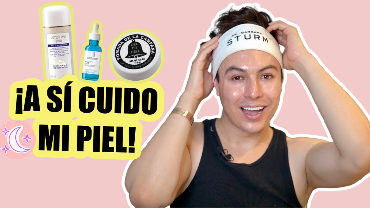 Mi rutina de noche de cuidado de la piel | Yasmany