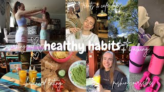 healthy habits we’ve set for 2024!! *workouts, skincare, eating habits and more*