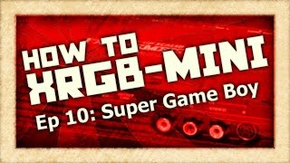 How To XRGB-mini: Super Game Boy (Framemeister)