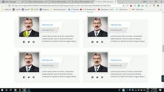 PSD to HTML with Bootstrap 4 (Part 6) - #Class 33
