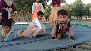 Enjoying On The Jumping Paddancing On The Jumping Pad Mr.shasoud