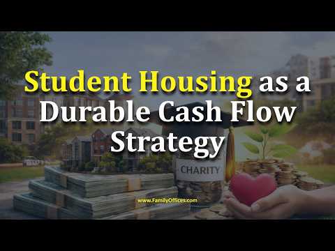 Video Student Housing & Philanthropy: Building Durable Income Streams
