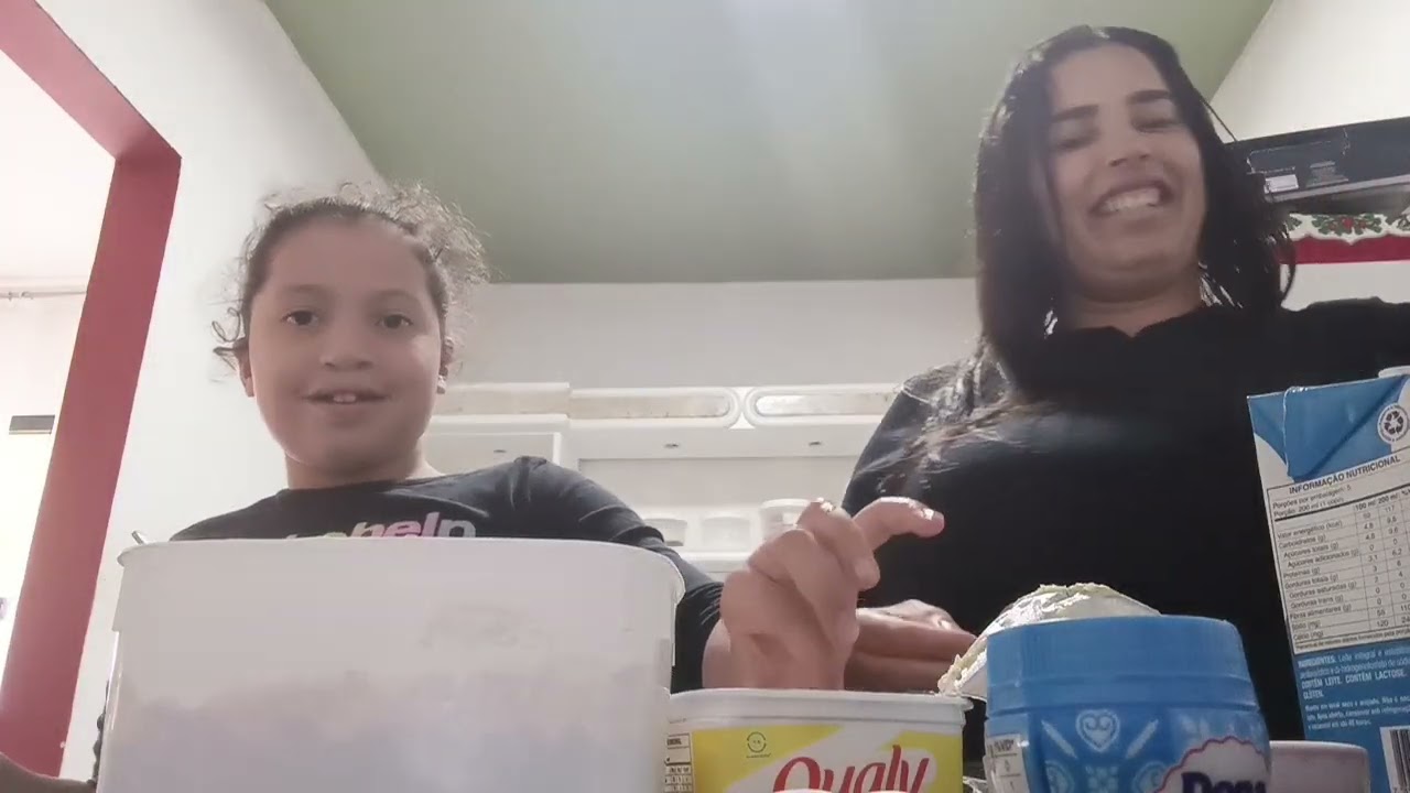 Parte 1 fazendo bolo 🎂 