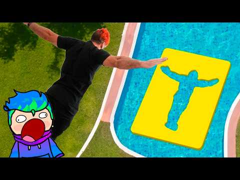 ¡Parkour a través de Formas IMPOSIBLES! *DESAFÍO*/ Carlos Infinito REACCIONA Nick Pro