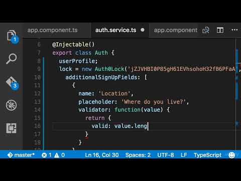 Angular | BEAwA #41 - Adding Additional Signup Fields [By Mosh Hamedani]