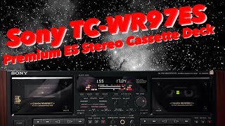 SONY TC-WR97ES Premium ES Vintage Double Cassette Deck