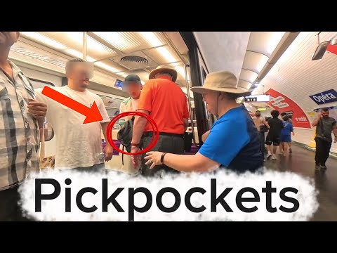 Tracking Pickpockets In Paris 