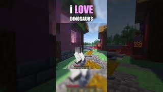I LOVE DINOSAURS