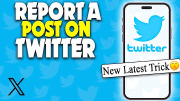 How to report a post on twitter | F HOQUE |