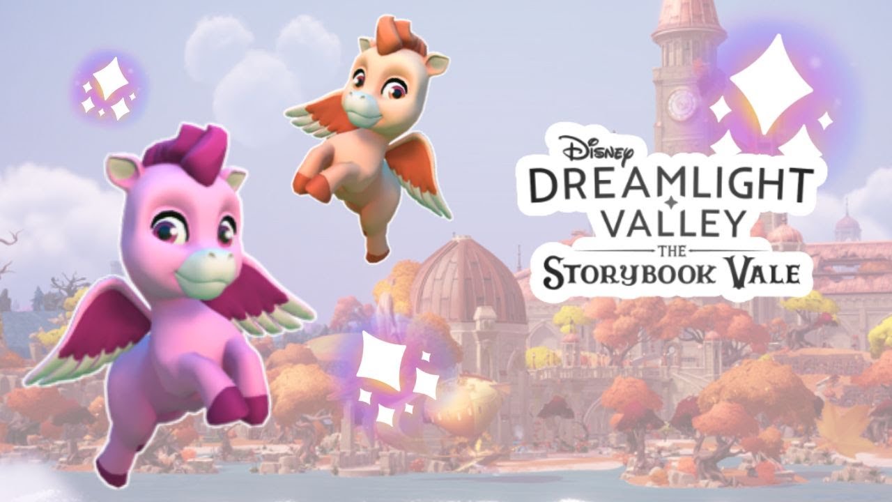 how-to-get-baby-pegasus-critter-disney-dreamlight-valley-the-storybook