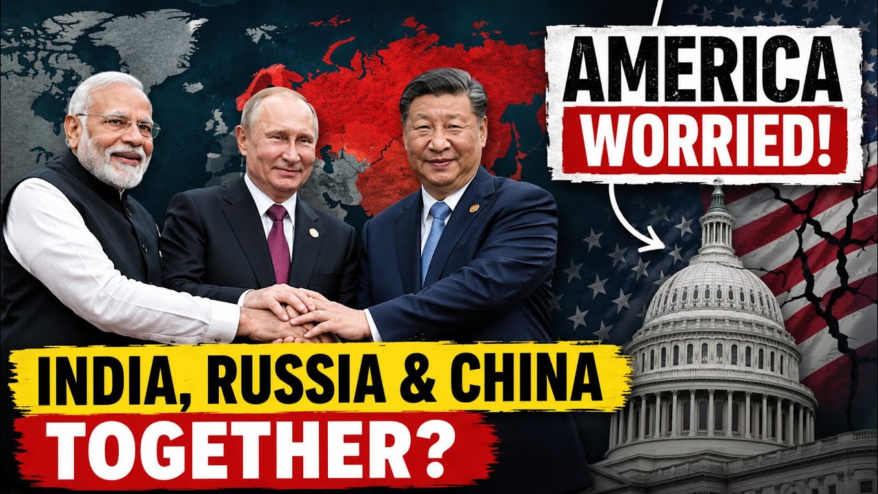 India-Russia-China Alliance: Is America Really Scared?