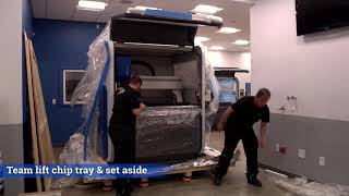DATRON M8Cube Uncrating