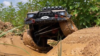 Axial SCX10 III Jeep Cherokee XJ Off-road Driving 4X4 RC Car No.20 Remote Control Jeep Cherokee