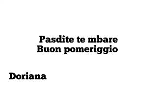 Alnanian Greetings In Italian