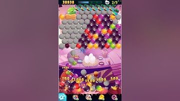 Angry Birds Stella Pop Level-1734 No PowerUp Walkthrough For Android & iOS