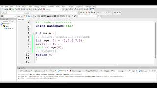 ARRAYS,STRUCTURE AND POINTERS (WEEK THREE)