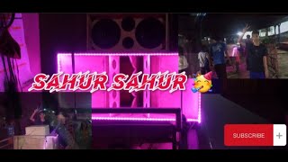 ronda sahur di bulan suci ramadhan 1442 hijriah 2021