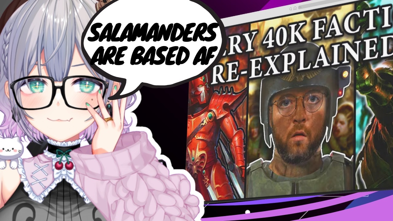 Emuri Reacts to Every Single Warhammer 40k (WH40k) Faction Re-Explained | Part 1 by Bricky!