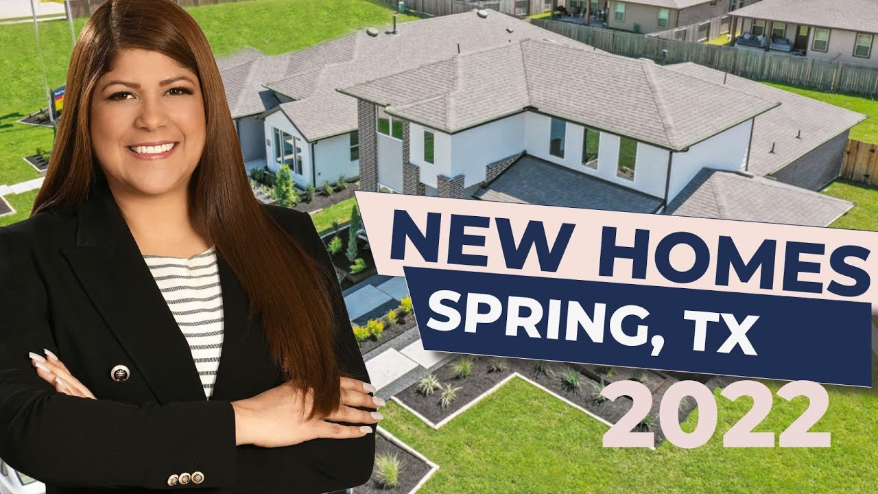 New Homes Spring Tx YouTube