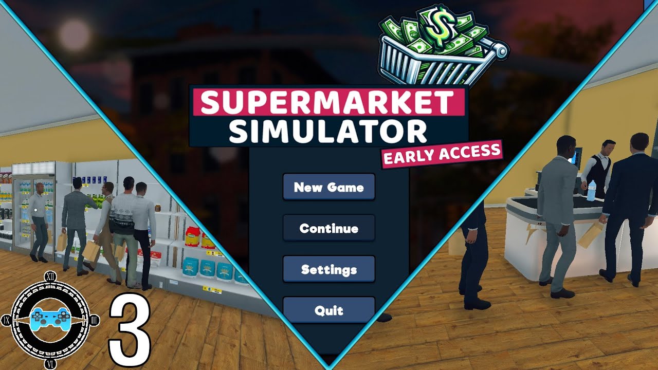 Supermarket Simulator #3 - Now With More Multitasking - YouTube