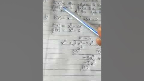 Divide the polynomial Px by the polynomial Gx and find the quotient and remainder  exercise 2.3 q1