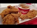 WE TRIED JOLLIBEE CHICKEN FOR THE FIRST TIME/ WE RATE IT A HIGH 9