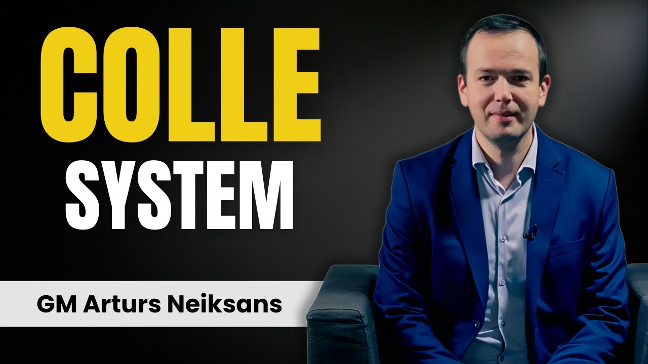 Enigmatic Colle System Chess Opening For White | GM Arturs Neiksans