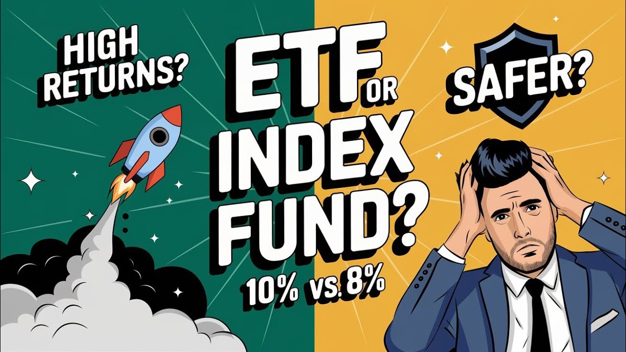 "STOP Investing Wrong! ETF vs. Index Fund (2025 Guide)"