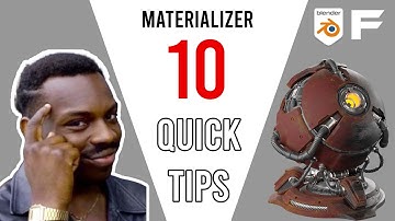 Fluent Materializer - 10 Tips I Use All The Time (Blender Addon)