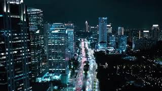 Mentahan Video Kota Jakarta Drone 500 Kaki