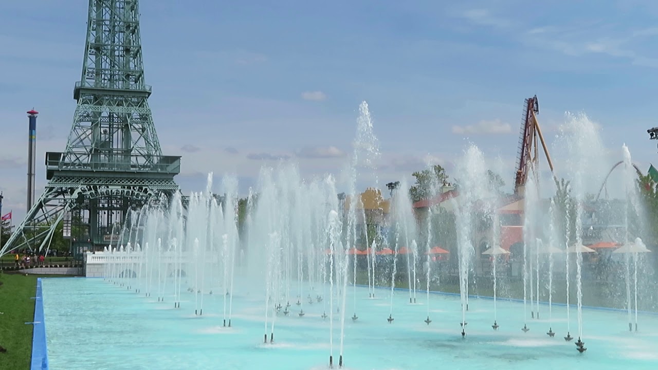 Kings Island Royal Fountains on International Street Renovations 05/16