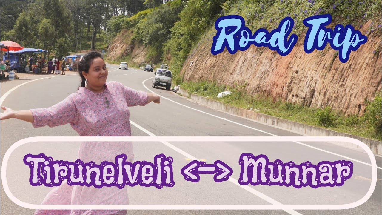 Tirunelveli to Munnar | Road Trip 🛣️⛰️🏔️🏞️ | Treat to the eyes | Drive through Nature's beauty 🌲🌴